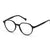 Black Full Frame Oval Eyeglasses CSNY30075