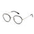 Black Full Frame Oval Eyeglasses CSNY30077