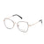 Black Full Frame Rectangle Eyeglasses CSNY30103