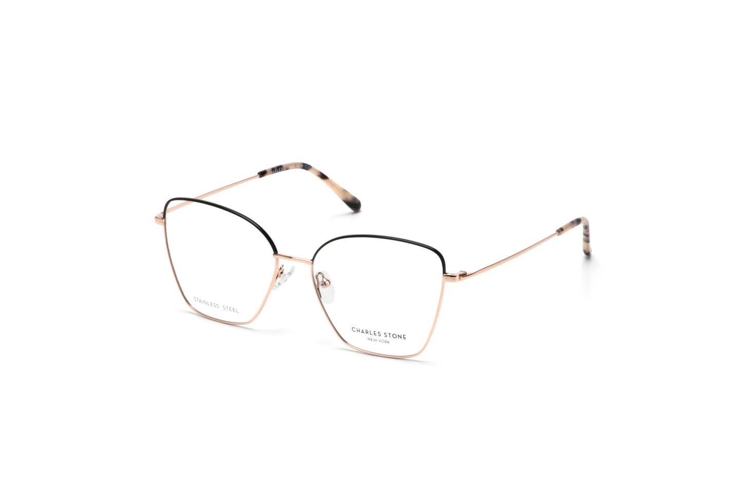 Black Full Frame Square Eyeglasses CSNY30101