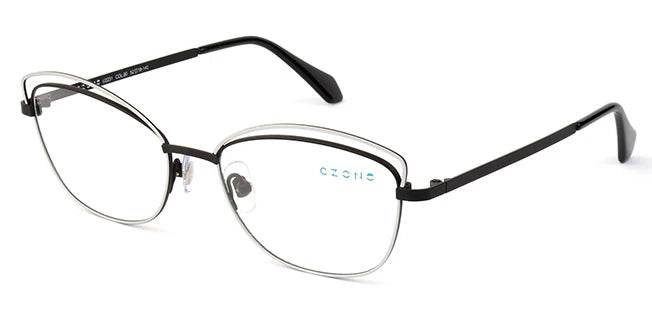 Black Full Rim Cat Eye Eyeglasses U2231