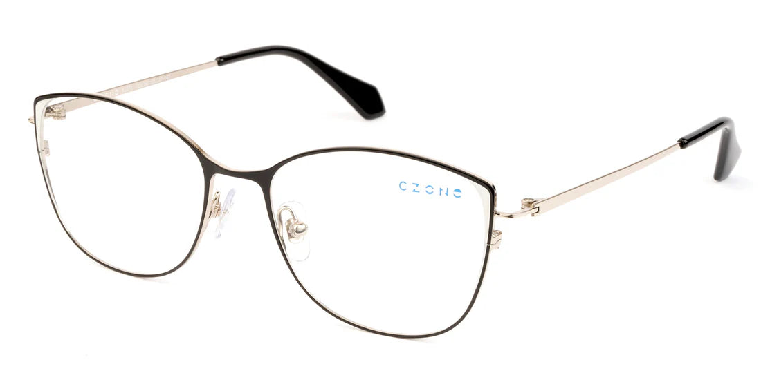 Black Full Rim Cat Eye Eyeglasses X2275