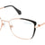 Black Full Rim Cat Eye Eyeglasses X2281