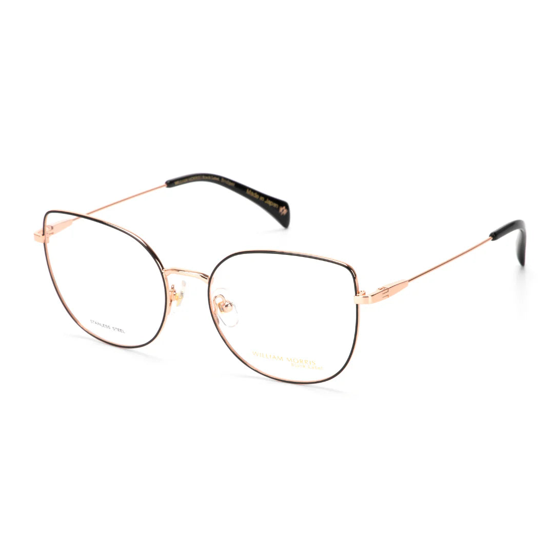 Black Full Rim Oval Eyeglasses BLBRIDGET