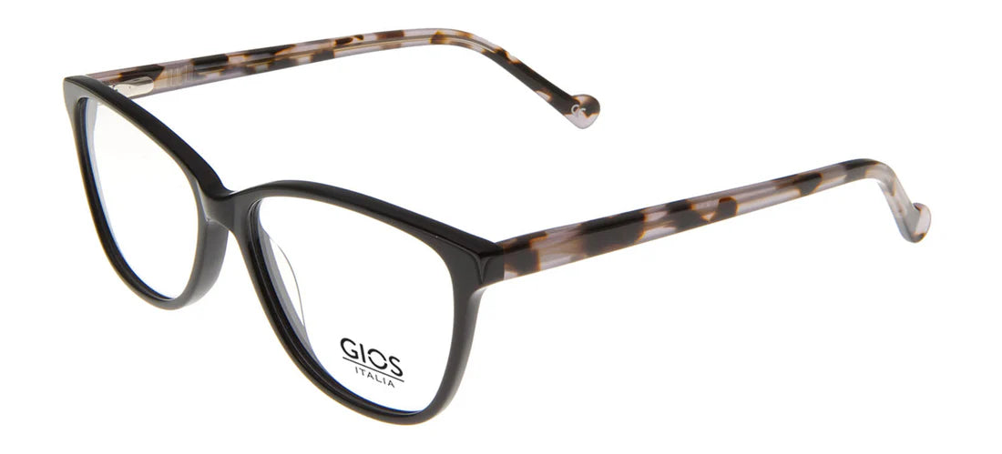 Black Full Rim Oval Eyeglasses GI GRF500096