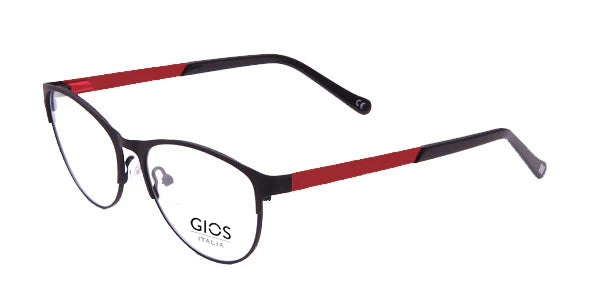 Black Full Rim Oval Eyeglasses GI LP100046