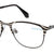 Black Full Rim Oval Eyeglasses U1204