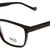 Black Full Rim Rectangle Eyeglasses GI GRF500102