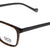 Black Full Rim Rectangle Eyeglasses GI GRF500110
