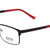 Black Full Rim Rectangle Eyeglasses GI LP100050