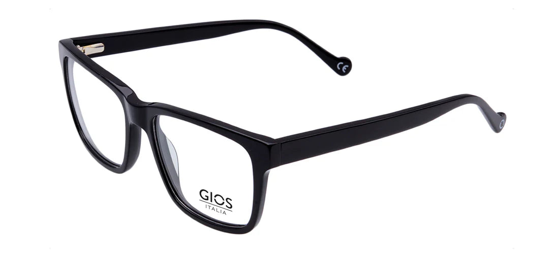 Black Full Rim Rectangle Eyeglasses GI RF500057