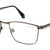 Black Full Rim Rectangle Eyeglasses J2297