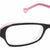 Black Full Rim Rectangle Eyeglasses LL131