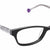 Black Full Rim Rectangle Eyeglasses LL137