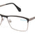 Black Full Rim Rectangle Eyeglasses U1197