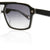Black Full Rim Rectangle Sunglasses Phoenix C1 KRS009