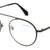 Black Full Rim Round Eyeglasses E1193