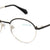 Black Full Rim Round Eyeglasses Q2236