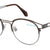 Black Full Rim Round Eyeglasses U1205