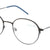 Black Full Rim Round Eyeglasses X2269