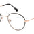 Black Full Rim Round Eyeglasses X2274