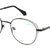 Black Full Rim Round Eyeglasses X2276