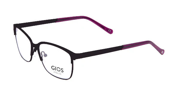 Black Full Rim Square Eyeglasses GI LP100045