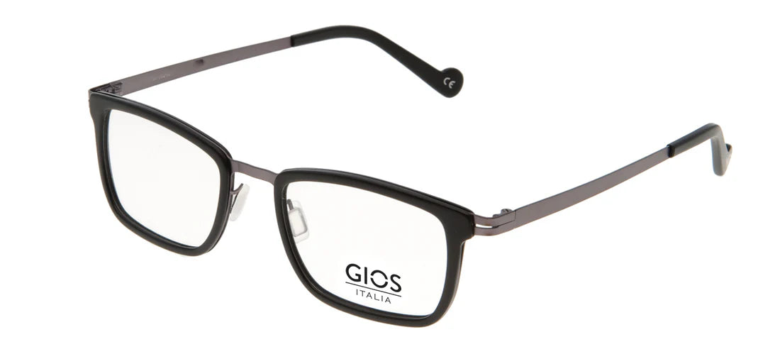Black Full Rim Square Eyeglasses GI SN200024