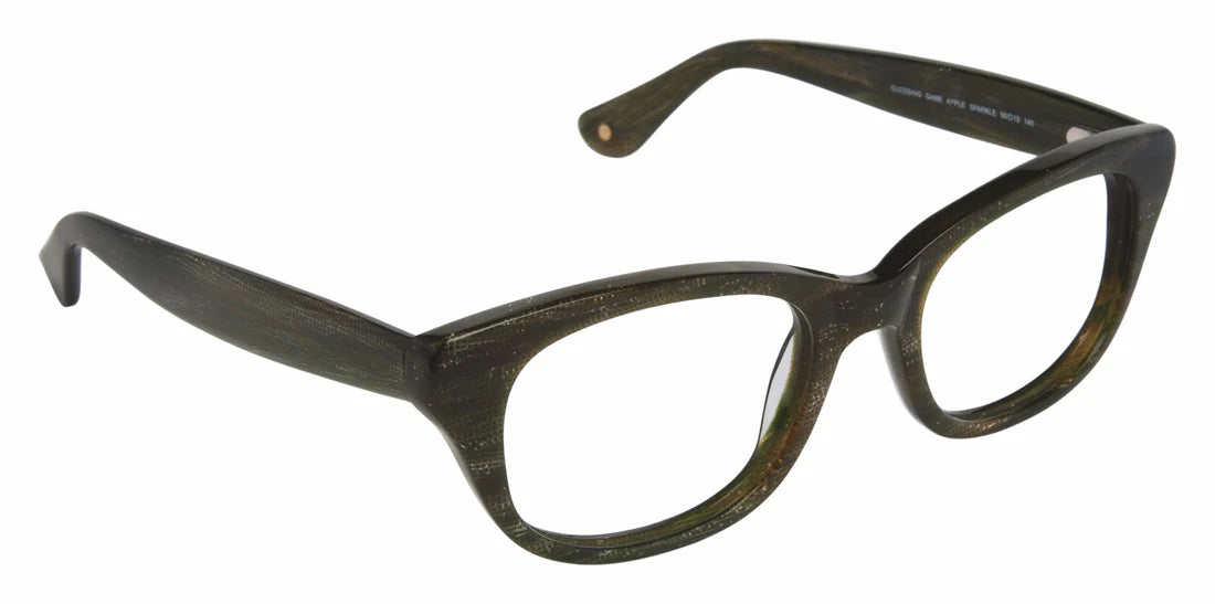 Black Full Rim Square Eyeglasses LL118