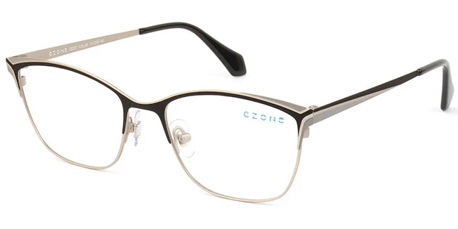 Black Full Rim Square Eyeglasses Q2237