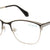Black Full Rim Square Eyeglasses Q2237