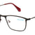 Black Full Rim Square Eyeglasses Q6137