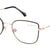 Black Full Rim Square Eyeglasses X2273
