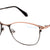Black Full Rim Square Eyeglasses X2277