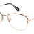 Black Full Rim Square Eyeglasses X2282