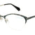 Black Semi Rim Cat Eye Eyeglasses A2216