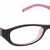 Black Transparent Full Rim Cat Eye Eyeglasses LL101