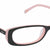 Black Transparent Full Rim Cat Eye Eyeglasses LL106