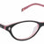 Black Transparent Full Rim Cat Eye Eyeglasses LL110