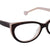 Black Transparent Full Rim Cat Eye Eyeglasses LL159