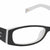 Black Transparent Full Rim Oval Eyeglasses LL103