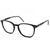 Black Transparent Full Rim Oval Eyeglasses WM50065