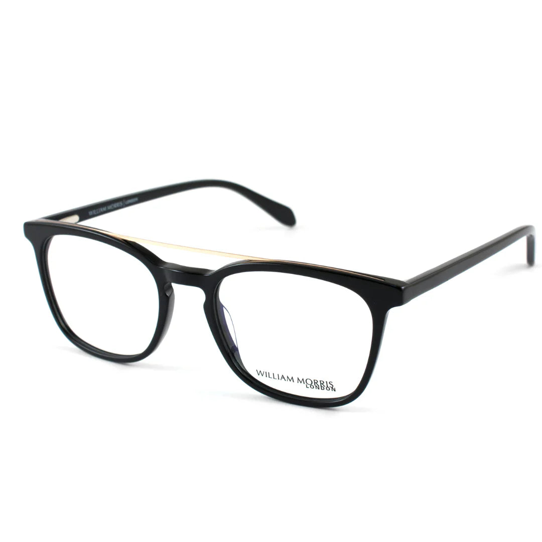 Black Transparent Full Rim Oval Eyeglasses WM50082