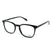 Black Transparent Full Rim Oval Eyeglasses WM50082
