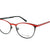 Black Transparent Full Rim Rectangle Eyeglasses WM6998