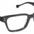 Black Transparent Full Rim Square Eyeglasses LL129