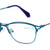 Blue Full Rim Cat Eye Eyeglasses M3216