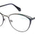Blue Full Rim Cat Eye Eyeglasses W2261