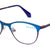 Blue Full Rim Oval Eyeglasses U1196