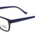 Blue Full Rim Rectangle Eyeglasses GI RF500082